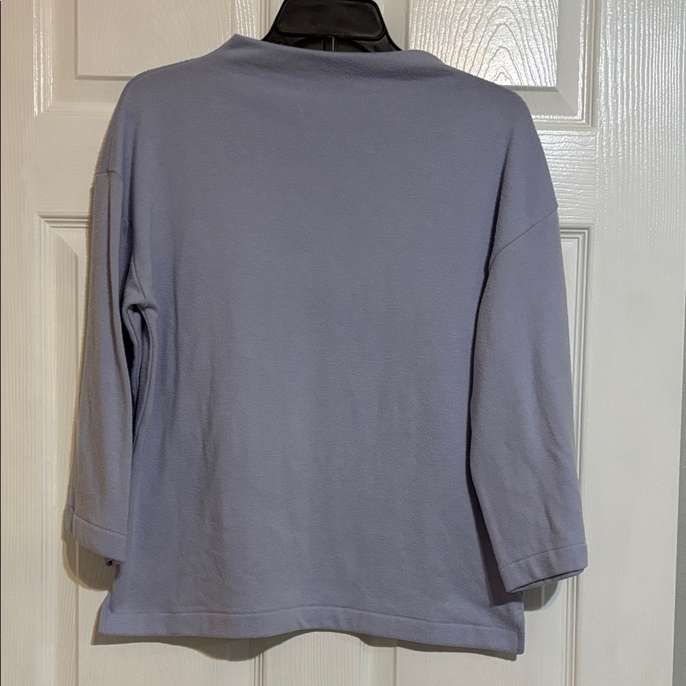 Banana Republic LS mock neck top
